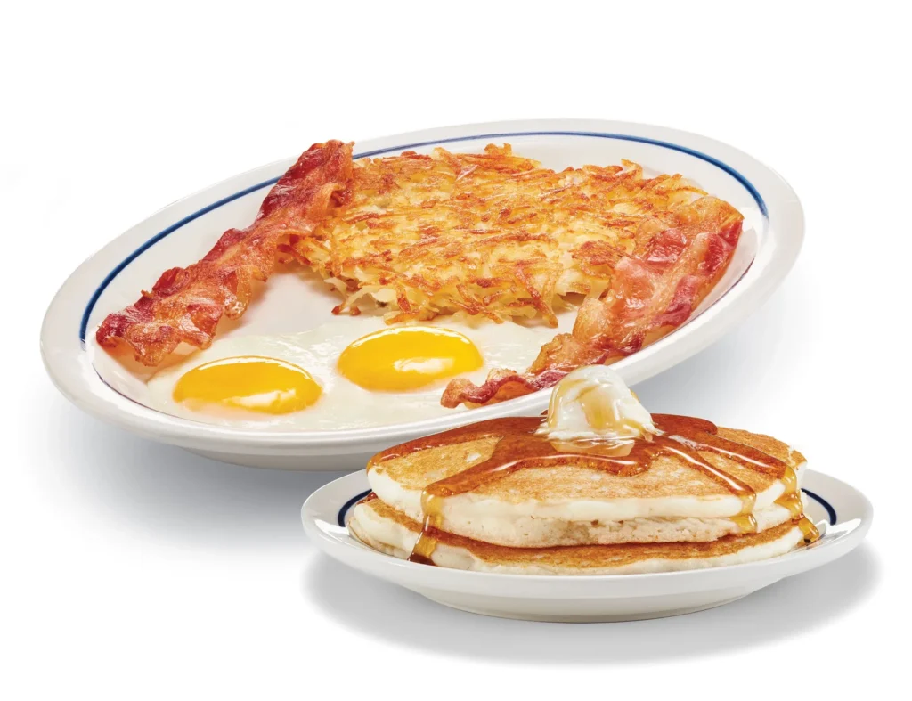 World-Famous Pancake Combo — IHOP at SaskHop Regina
