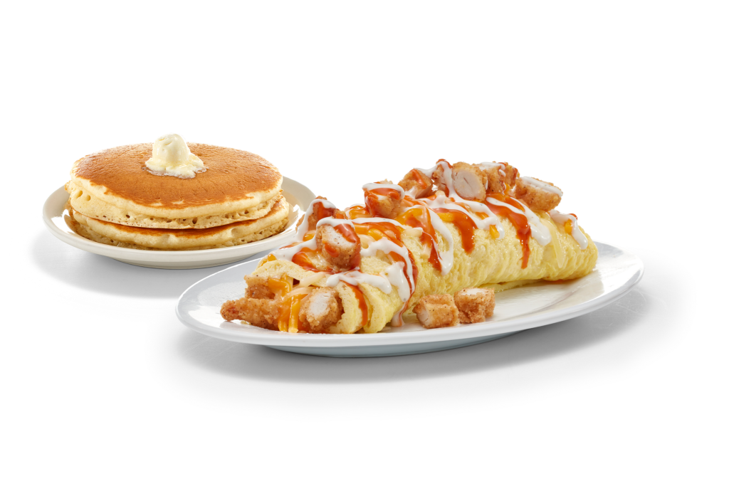 Loaded Buffalo Chicken Omelette — IHOP at SaskHop Regina
