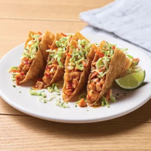 Chicken Wonton Tacos