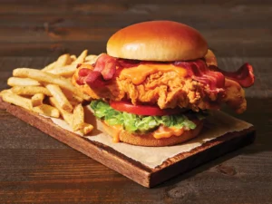 Spicy Honey Mustard Chicken Sandwich