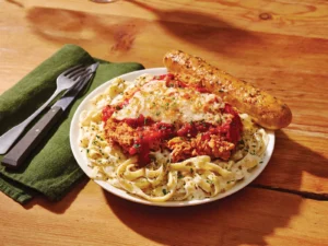 Chicken Parmesan Fettuccine