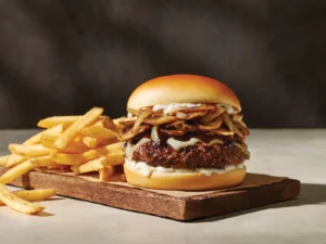Bourbon Street Mushroom Swiss Burger