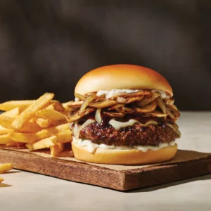 Bourbon Street Mushroom Swiss Burger