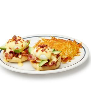 Bacon Avocado Benedict