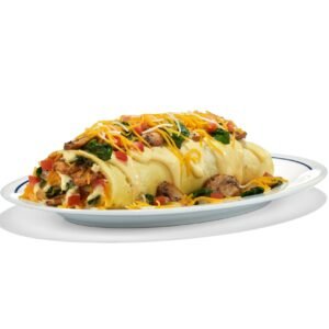 Spinach & Mushroom Omelette