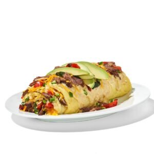 Spicy Poblano Omelette