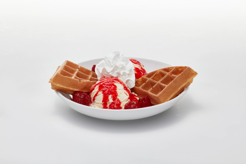 Strawberry Waffle Sundae — Exclusives at SaskHop Regina